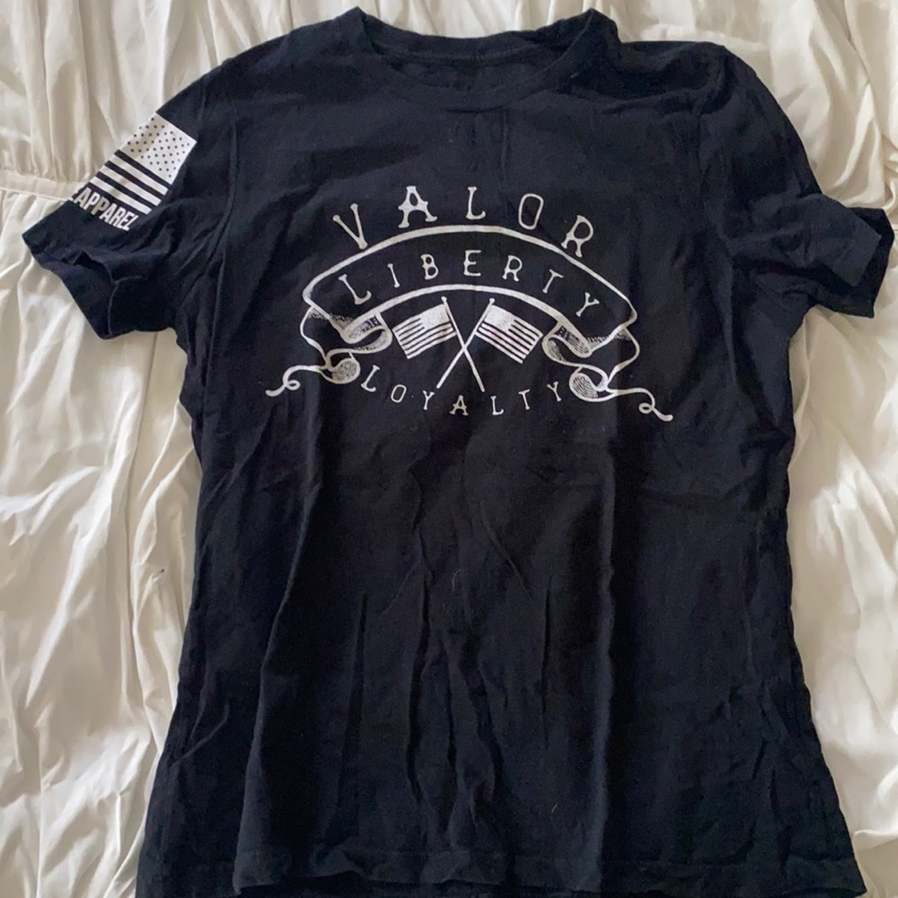 Valor Liberty Loyalty Nine Line tshirt